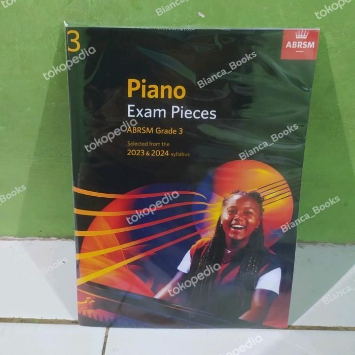 buku piano Exam Pieces ABRSM Grade 3 2022&2023
