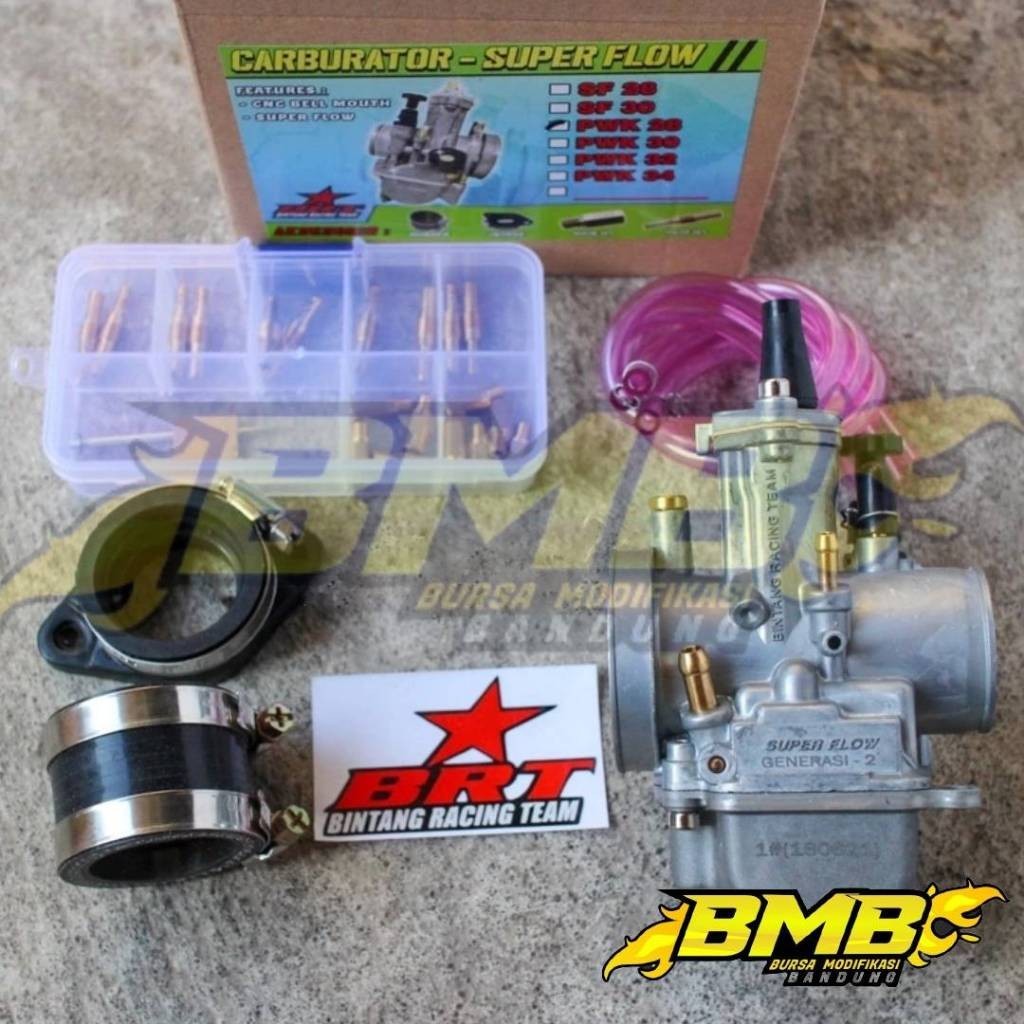 Karburator BRT PE SF PWK 24 26 28 30 32 34 Original Banyak Bonus