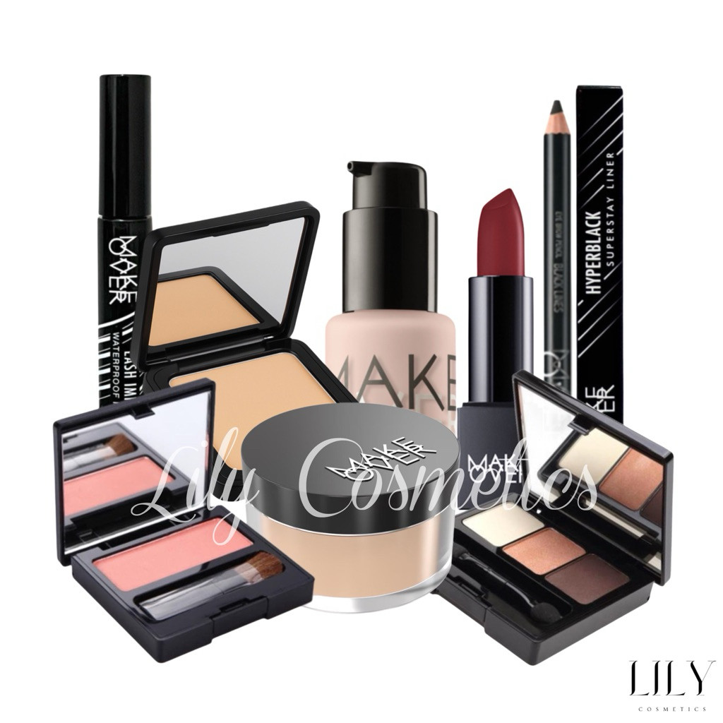 Make Over Paket Make Up Simple Set - Kado / Seserahan 9 in 1