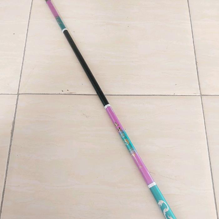 Joran Tegek Carbon Beruang Pole Panjang 360cm & 450cm - Ungu 360cm