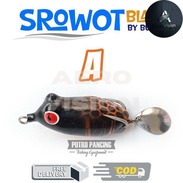 Lure Bufo SROWOT BLADE Soft Frog softfrog - A