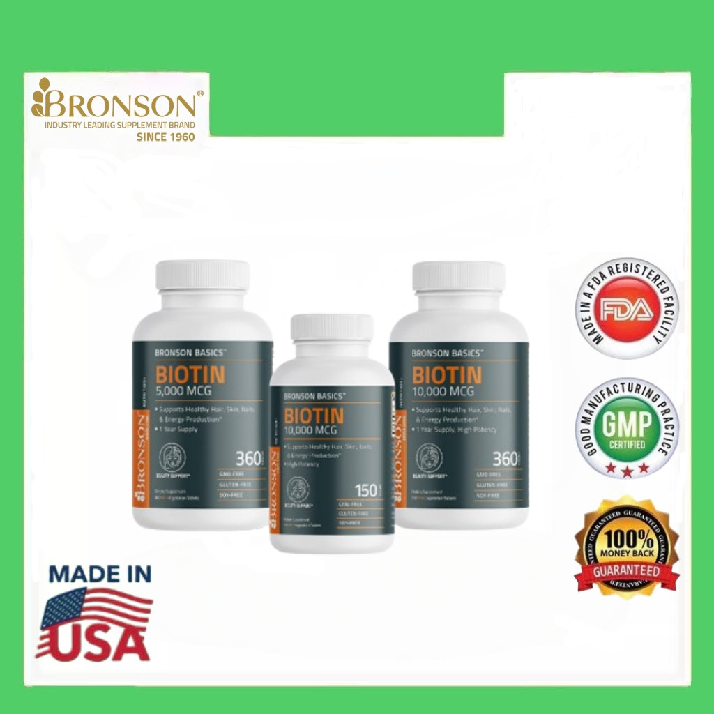 Bronson BASICS Biotin 5000MCG / 10000MCG