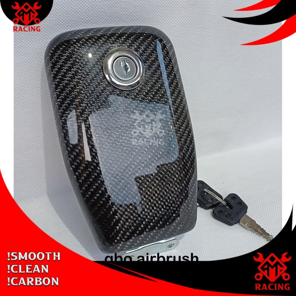 CARBON KEVLAR - COVER TUTUP TANGKI RX-KING CARBON KEVLAR