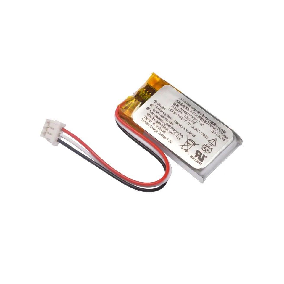 3.7V 240mAh Battery for Logitech G Pro, GPW 1 2, M-R0070, Pro Wireless, PRO X Superlight, AHB521630P