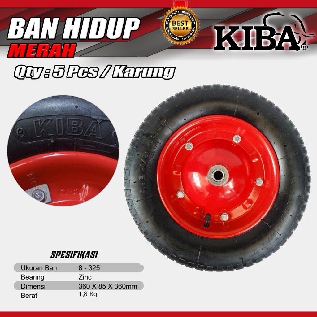 Roda Ban Gerobak hidup/Ban roda gerobak pasir berkualitas