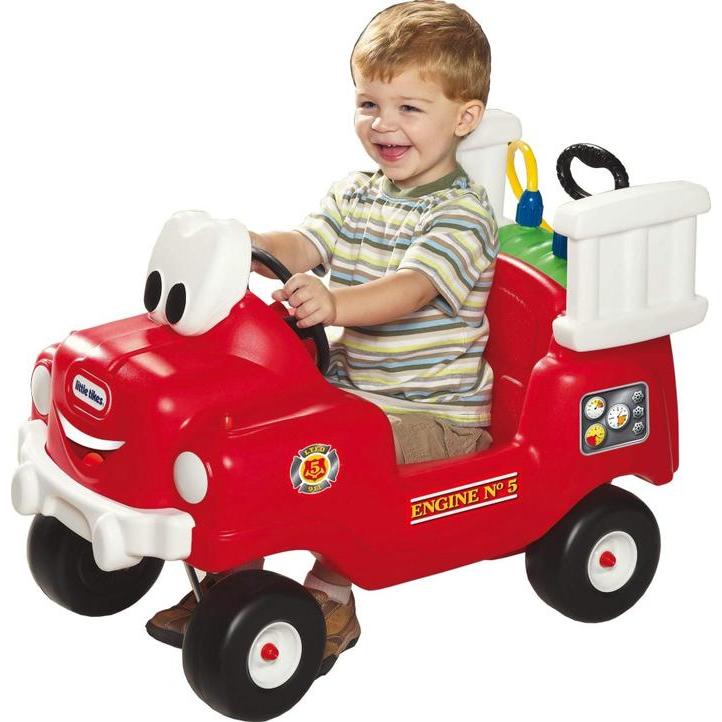 Brand New Little tikes ride on cozy coupe Fire Truck not preloved