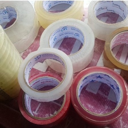 New lakban kiloan/isolasi kiloan murah buat packing Termurah