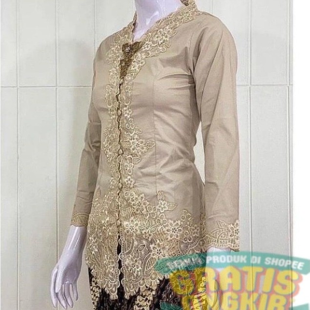 Kebaya Encim Bordir / Kebaya Encim Modern / Kebaya Encim Kartini Lengan Panjang/ pakaian wanita lain