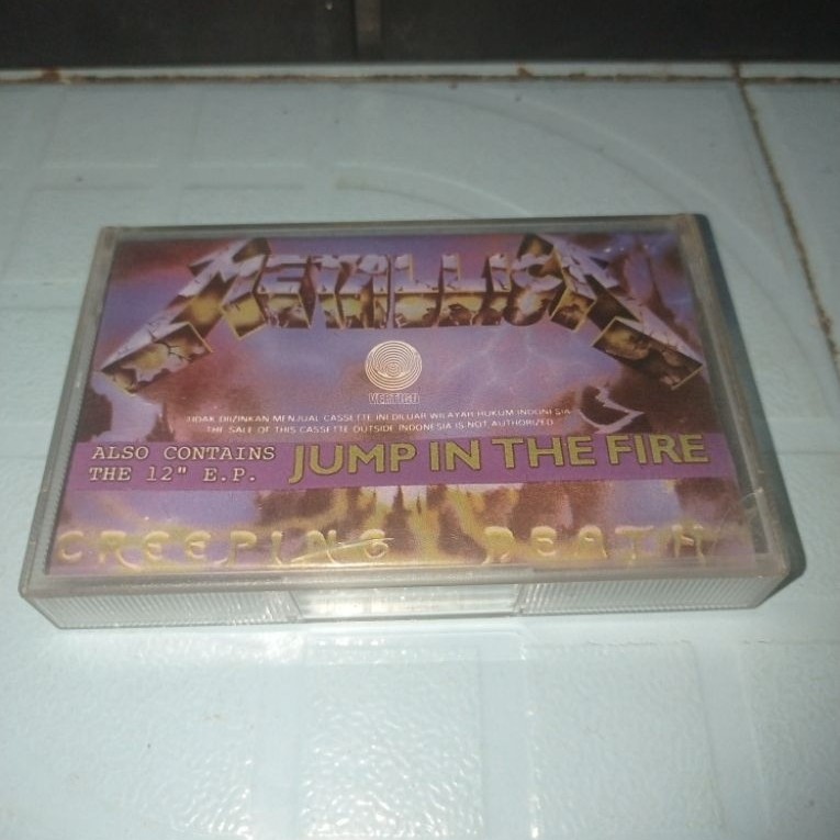 Kaset Pita METALLICA - Creeping Death