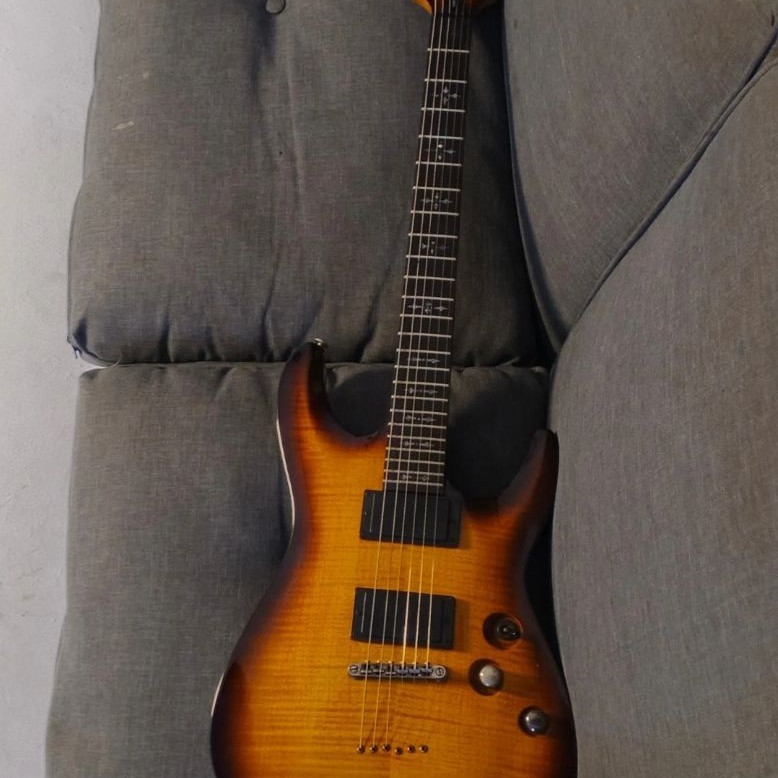 Schecter Demon 6 active pickups elektrik gitar original