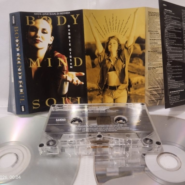 kaset pita debbie gibson Album body mind soul