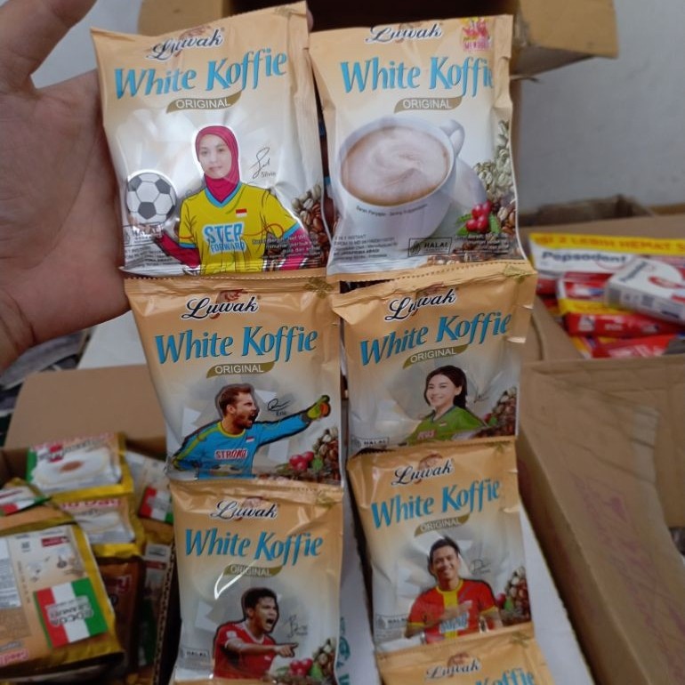 LUWAK WHITE COFFEE 1 RENTENG 10PCS