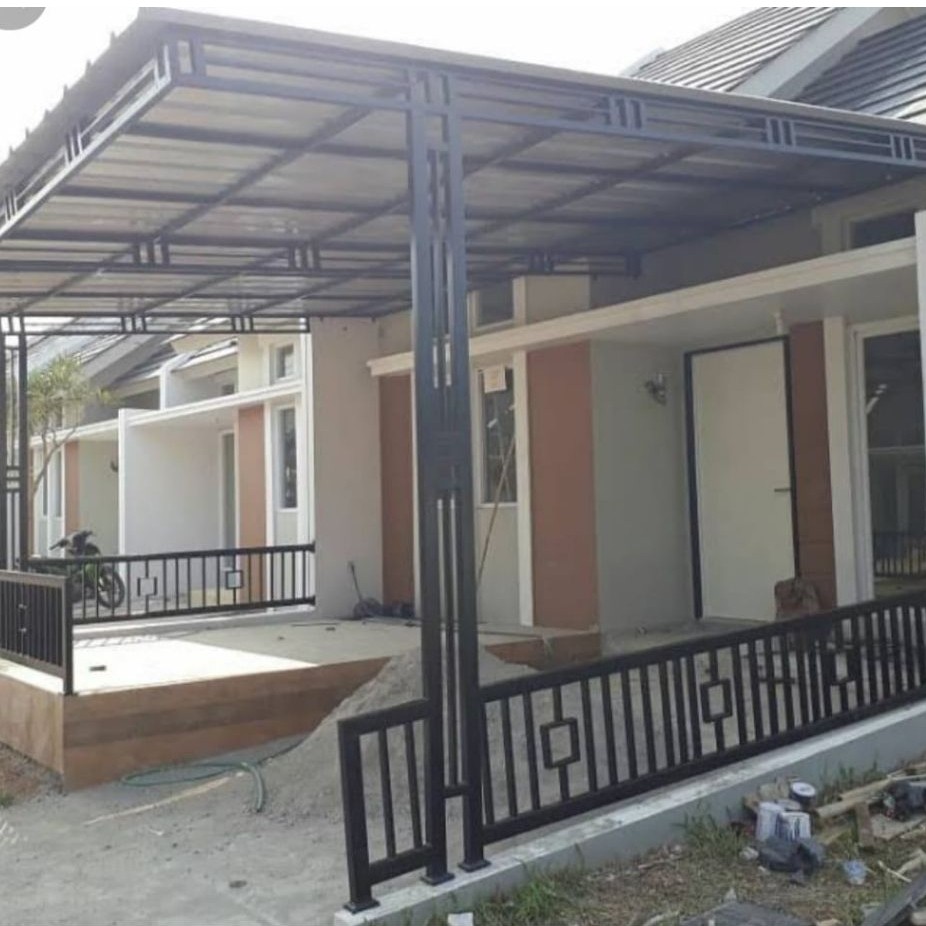 Kanopi Seng Spandek Polos Dan Spandek Pasir