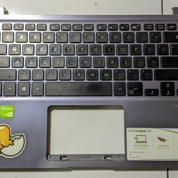 Casing Case Kesing Palmrest keyboard Laptop Asus Vivobook S14 A411U X411U
