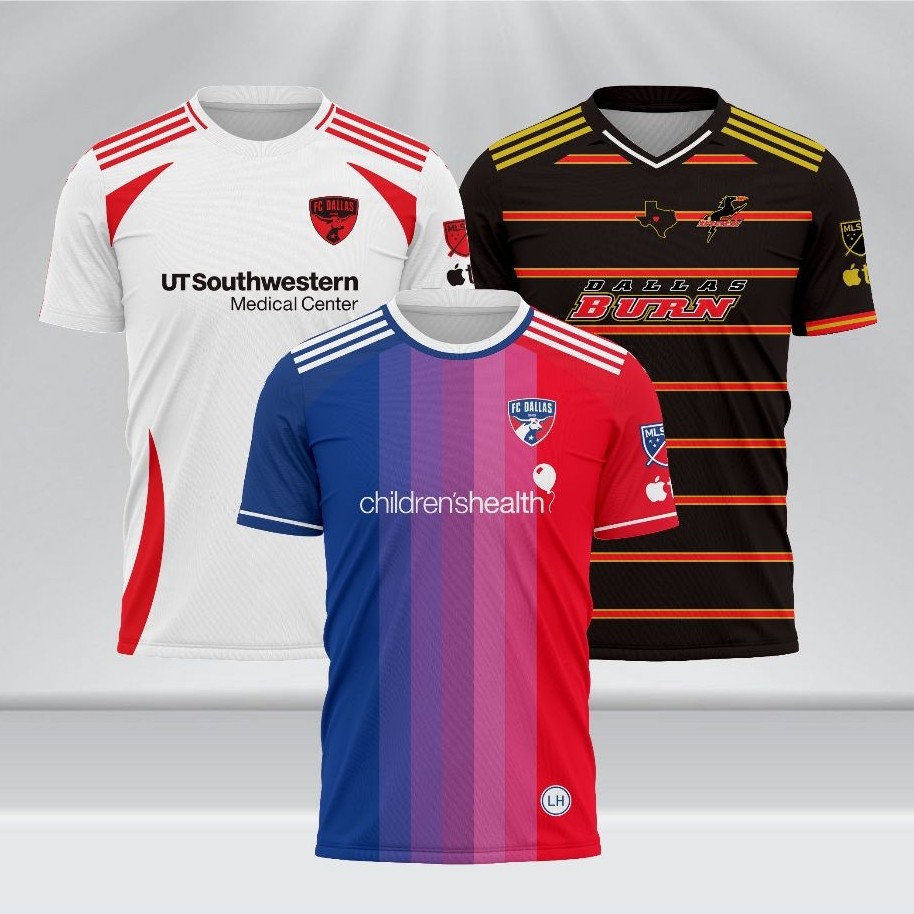 READY Jersey FC Dallas Home Away 3rd 2025