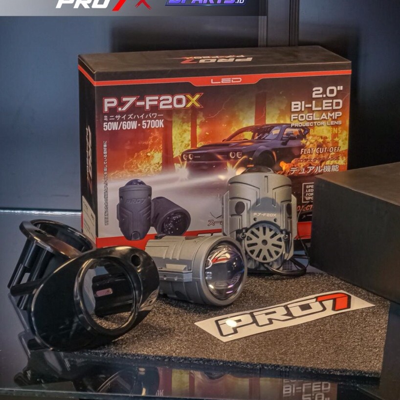 FOGLAMP PRO7 P.7-F20X | BILED FOGLAMP PROJECTOR 2 Inch PRO7  | LAMPU KABUT PRO7 | FOGLAMP PRO7 P.7F2
