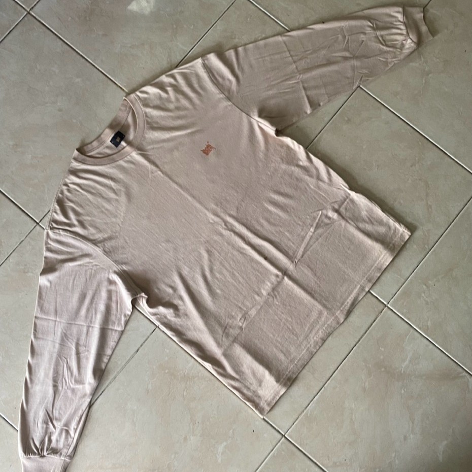 tshirt longslave Brown Breath