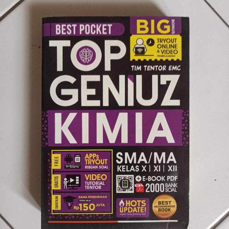 Best Pocket Top Geniuz Kimia SMA