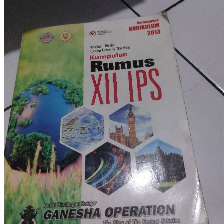 Buku Kumpulan Rumus XII IPS - GANESHA OPERATION