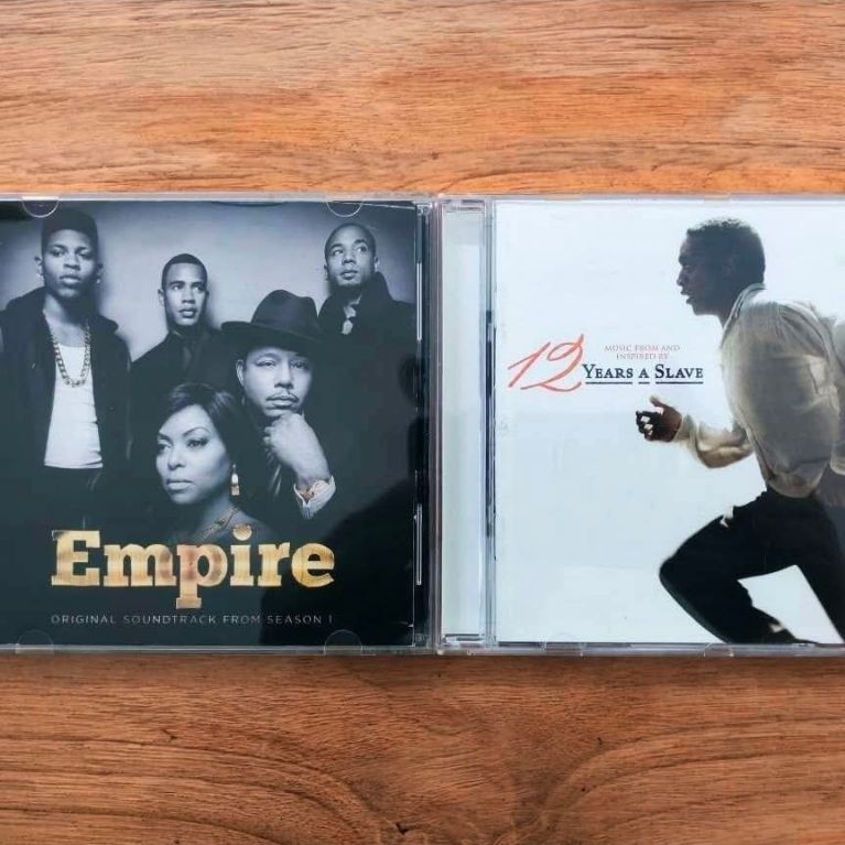 Paket 2 CD soundtrack: EMPIRE + 12 YEARS SLAVE