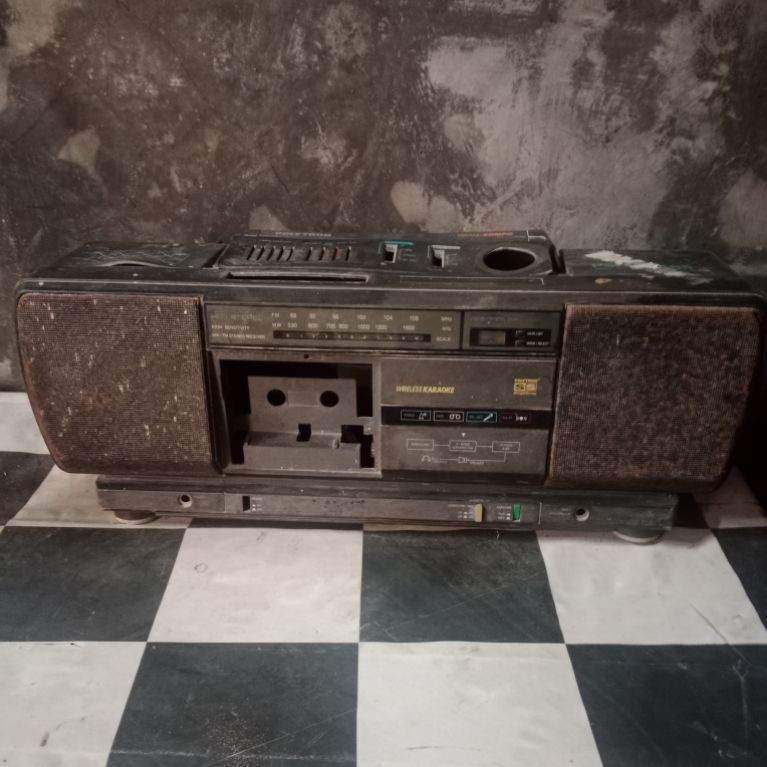 box tape radio compo polytron