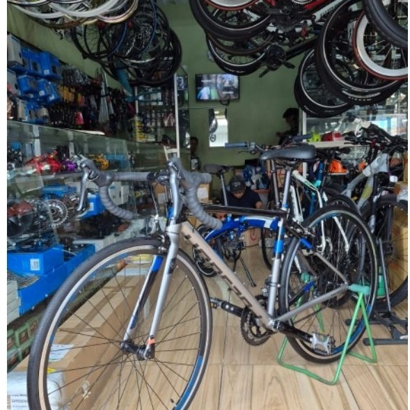 Sepeda Road Bike POLYGON STRATTOS S2 700" Size S Groupset Shimano Claris 2x8 Speed Ubrake Alloy Orig