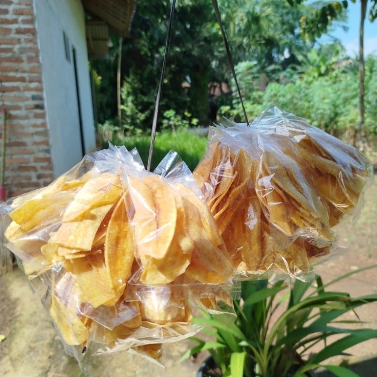 KRIPIK PISANG GURIH (ORIGINAL) KHAS MAS KHA LAMPUNG
