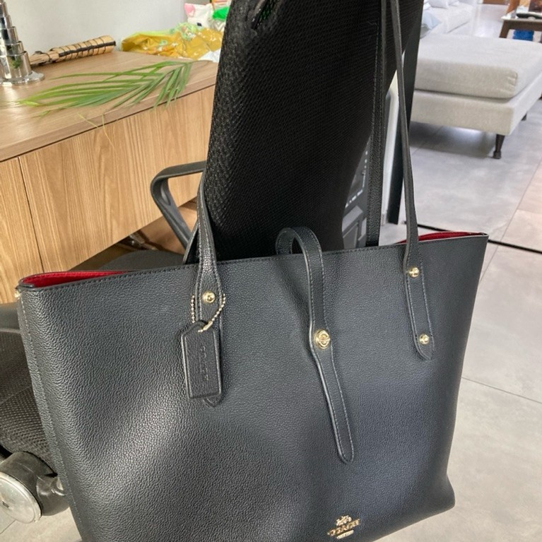 Tas Coach wanita hitam preloved