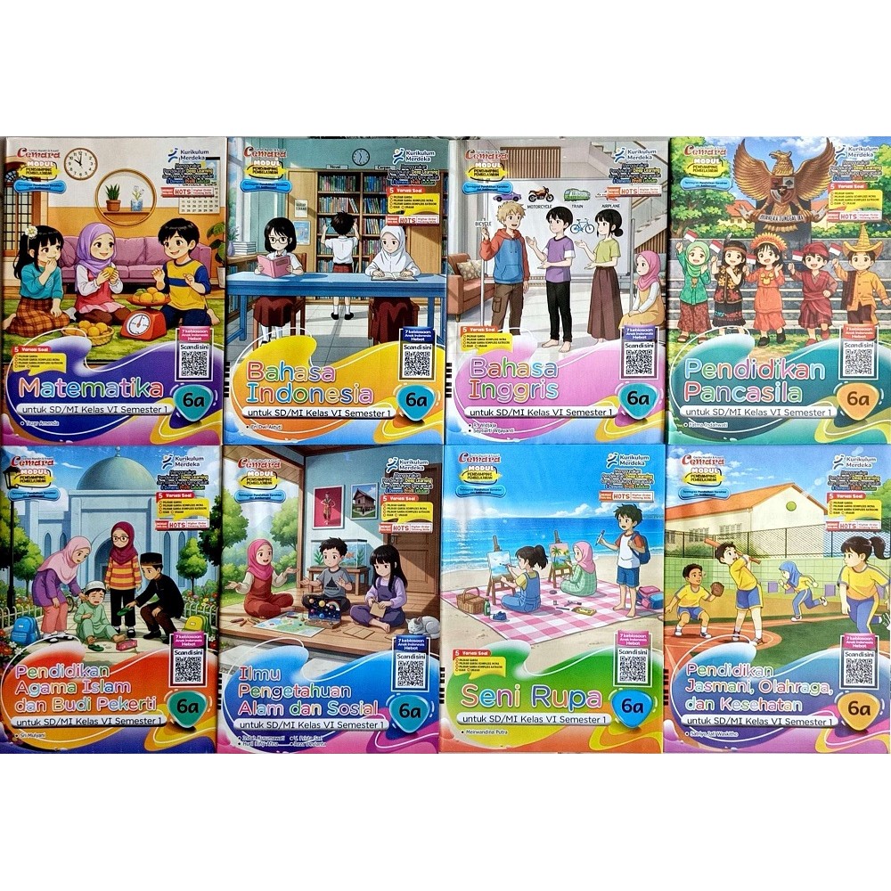 LKS CEMARA KELAS 6 SD KURIKULUM MERDEKA SEMESTER 1 2026/2027