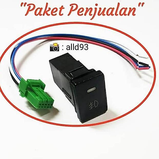 SWITCH FOGLAMP TOYOTA INNOVA REBORN - Saklar Lampu KIJANG INOVA Fog