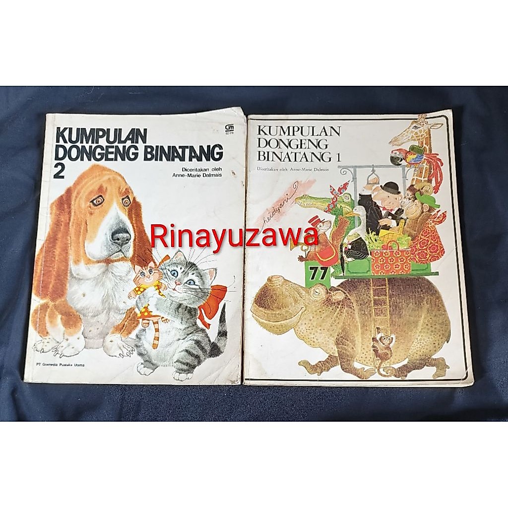 Kumpulan Dongeng Binatang 1 dan 2 by Anne Marie Dalmais