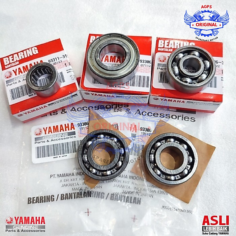 LAKER BEARING RASIO SET MIO SPORTY SMILE NOUVO Z LELE ORIGINAL