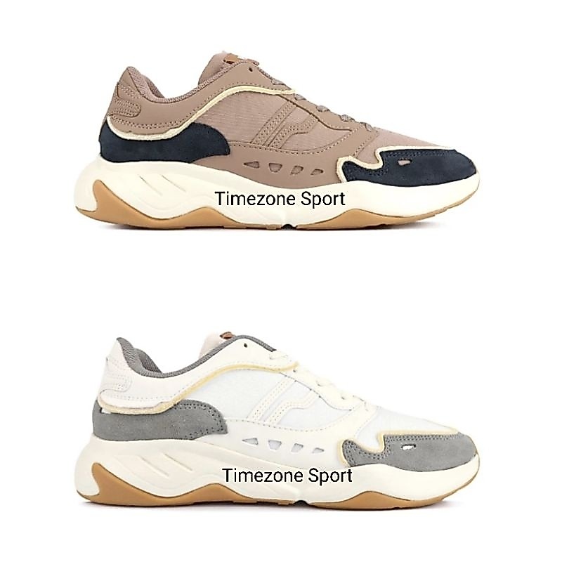 SEPATU SNEAKER CASUAL PIERO ERGO DECON ~ ERGO LITE BEIGE SAND ~ ERGO STREET ~ ERGO ST DENIM NEW