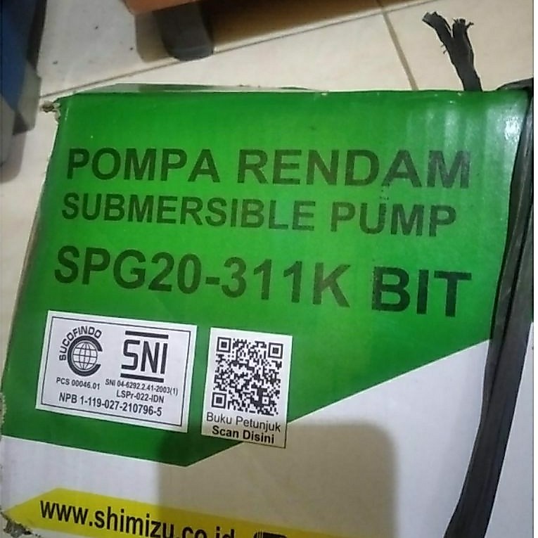 pompa redam/satelit,submersible pump 3inch
