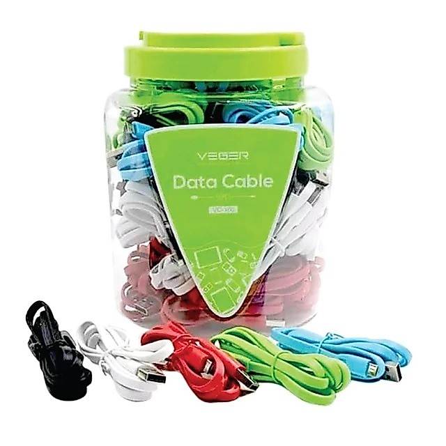 Kabel VEGER Kabel Charger Micro USB Veger VP-101 2.4A 1Pcs  Micro USB Cable Charger VP 101