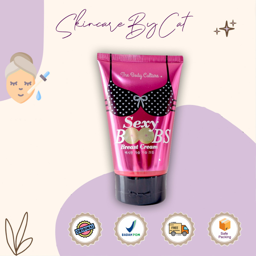 Sexy Boobs Breast Cream by The Body Culture Cream Pembesar Payudara _asli promo