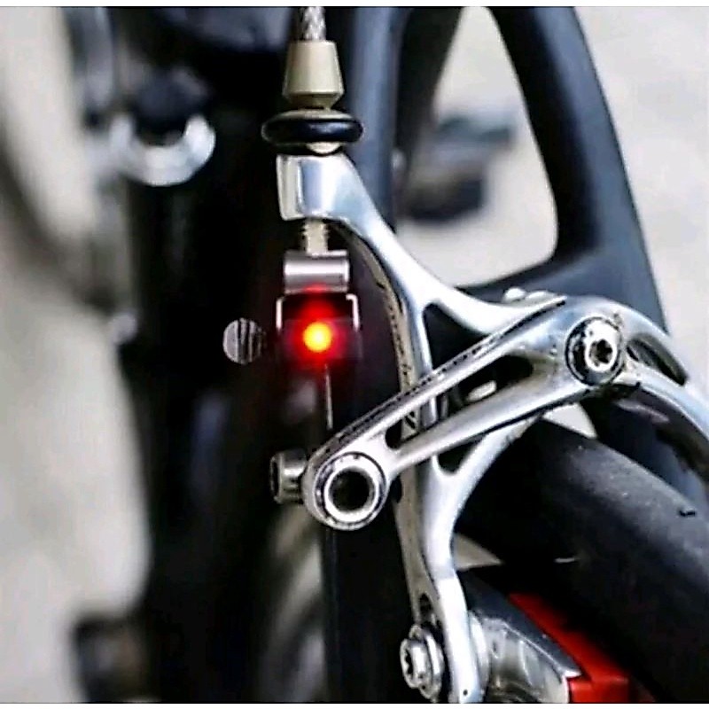 Lampu belakang Stop lampu brake sepeda bisa u brake v brake cable Lampu rem Sepeda