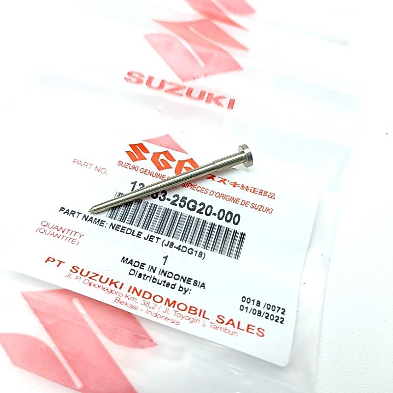JARUM SKEP KARBU KARBURATOR SATRIA FU 150 13383-25G00-000 ORIGINAL ASLI SGP SUZUKI GENUINE PARTS