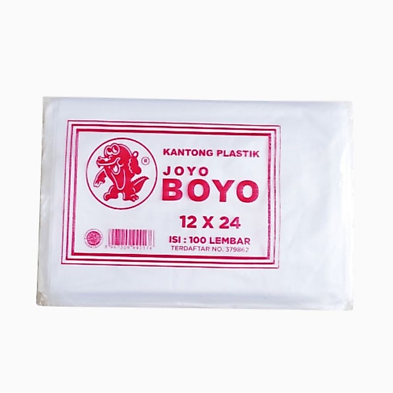 PLASTIK HDPE BOYO MERAH 12X24