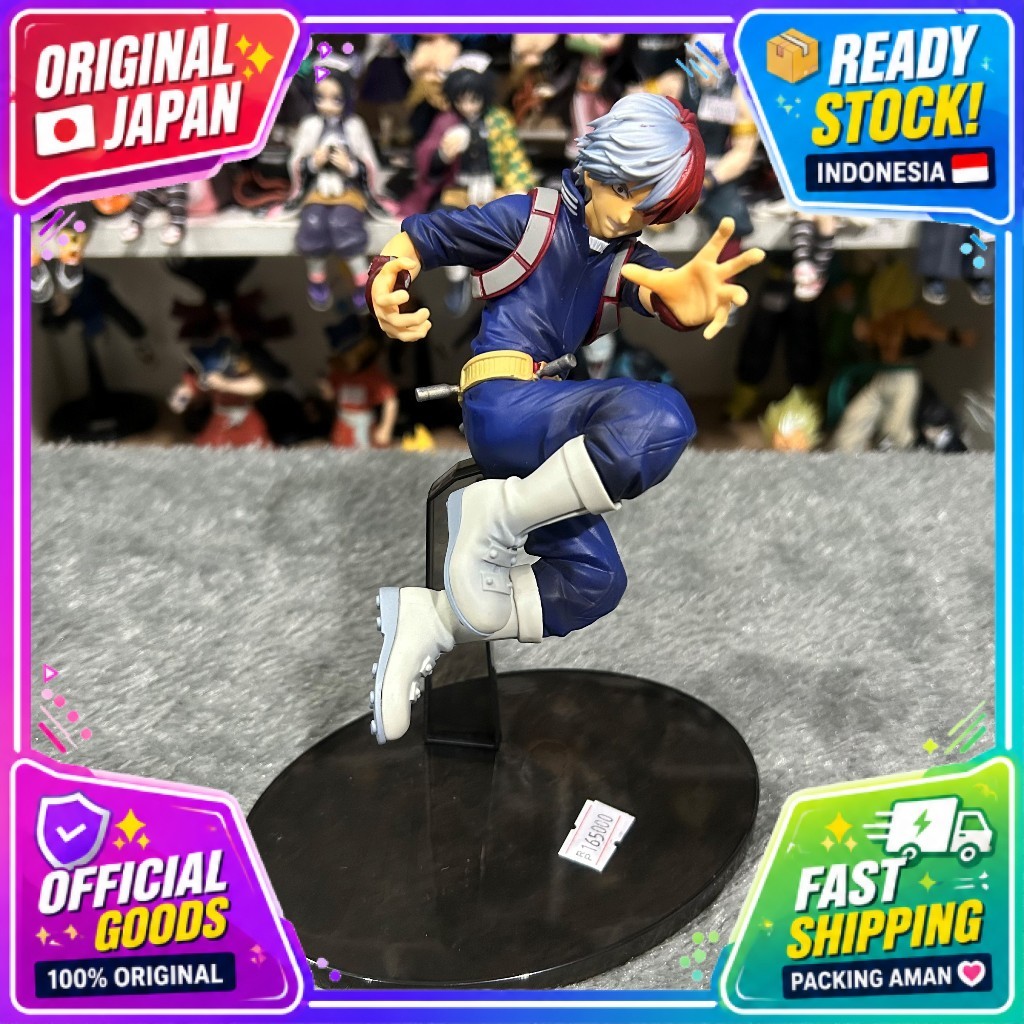 [LOOSE] Shoto Todoroki figure from My Hero Academia / Banpresto Figure Colosseum