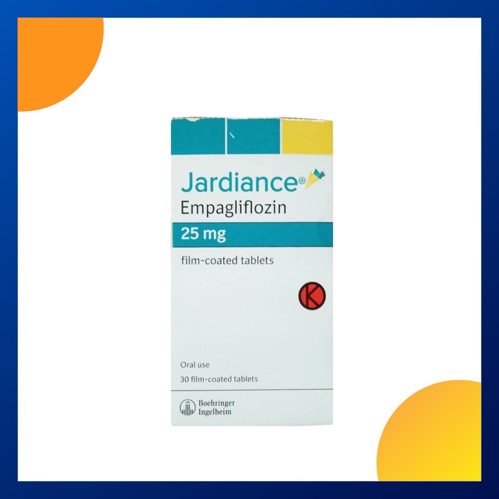JARDIANCE 25 MG 1 BLISTER @ 10 TABLET SALUT SELAPUT