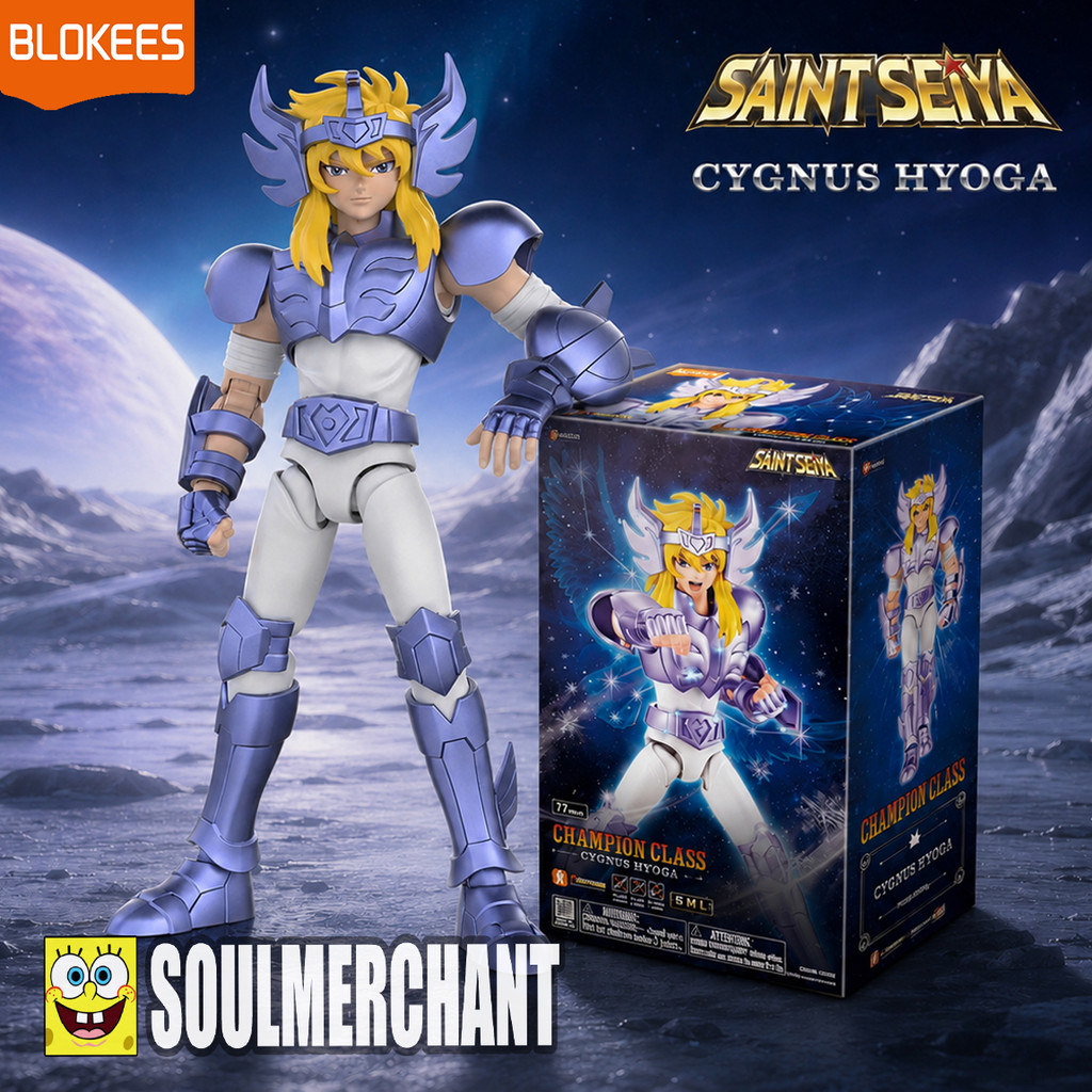 Blokees Saint Seiya Cygnus Hyoga Champion Class Model Kit