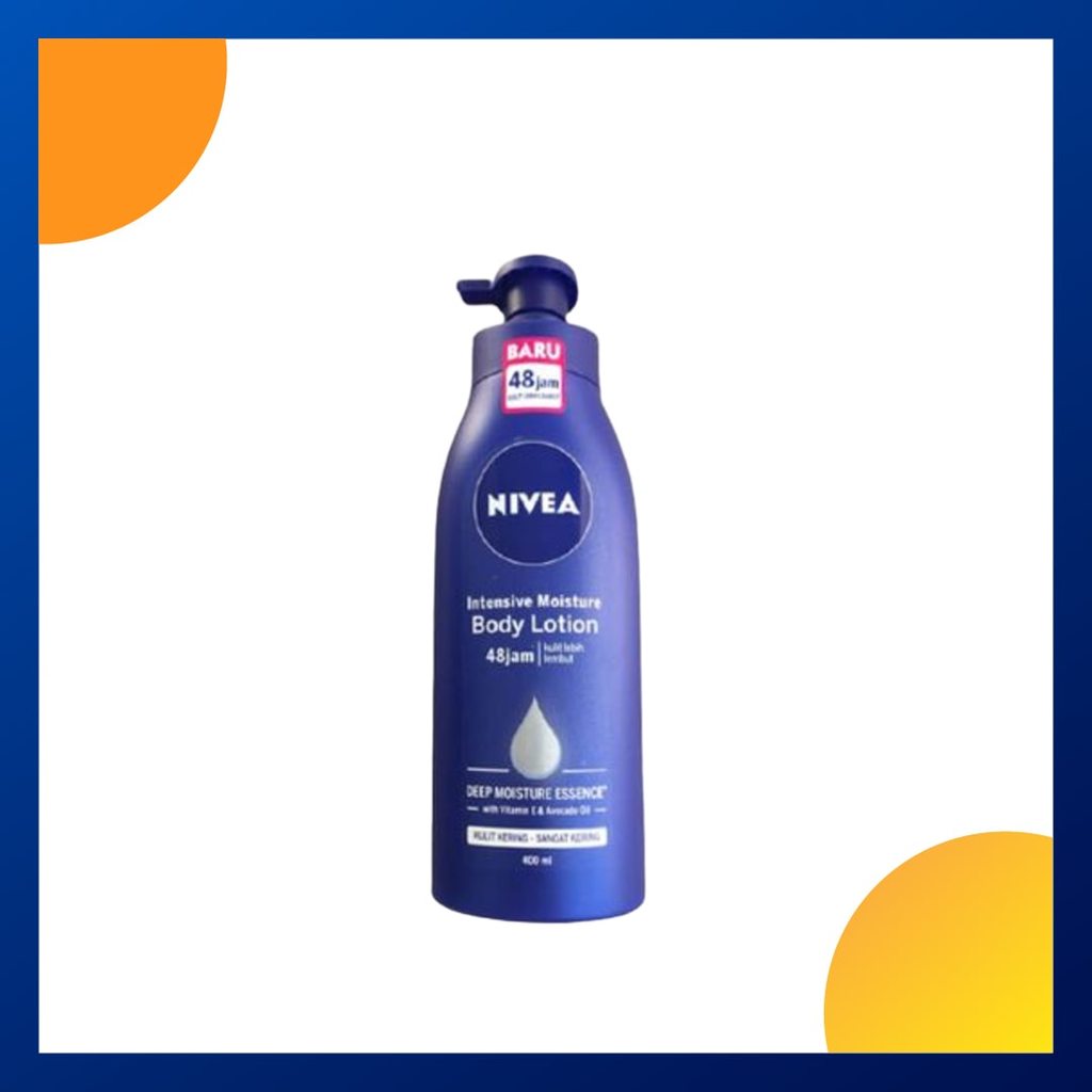 Nivea Intensive Moisture Body Lotion 400 Ml Botol Pump