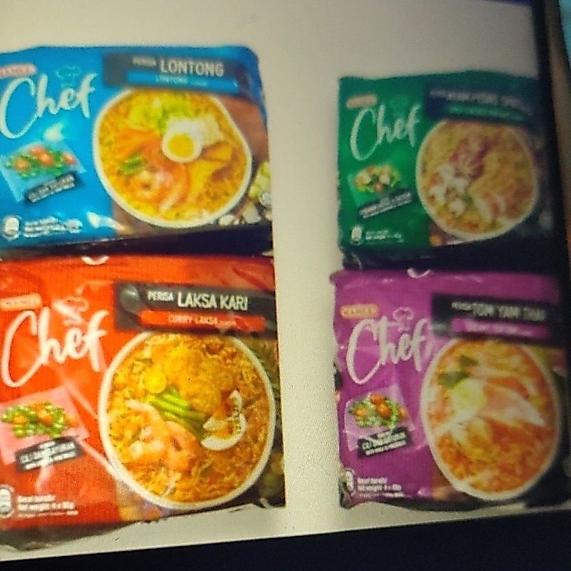 Mamee Chef Lontong Noodle Mie Instan Ecer 1Bungkus