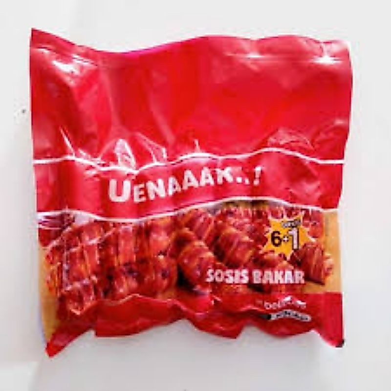 BELFOODS Sosis Uenak Bakar ayam 6+1