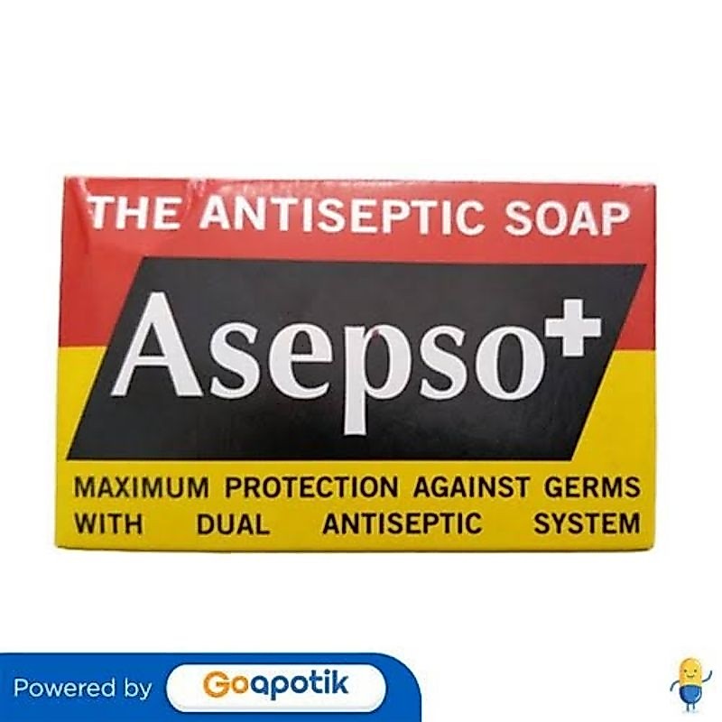 ASEPSO ORIGINAL Sabun Hijau Hitam Antiseptik atasi Scabies, Panu, Kadas, Kurap, Kutu Air Gatal
