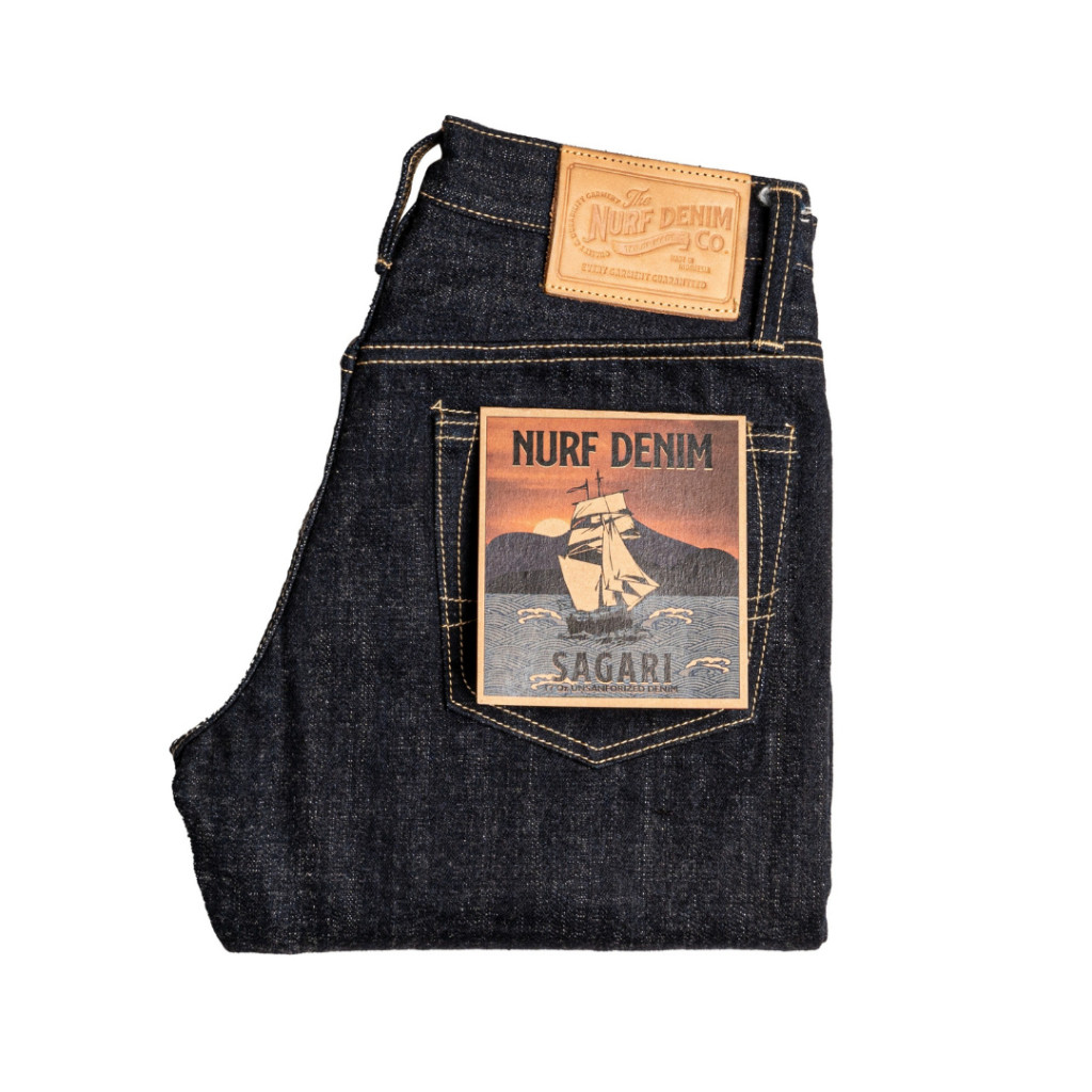 Nurf Denim -  SAGARI - 17oz - Unsanforized Denim - Selvedge Denim SV