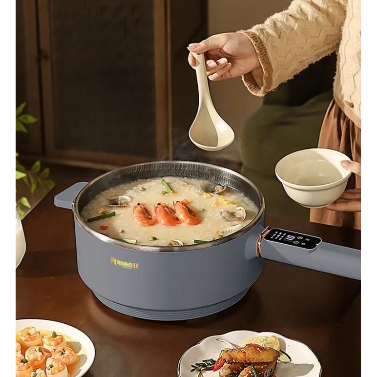 Cooking nonstick pan integrated multifunctional electric wok electric hot pot household electric pan
