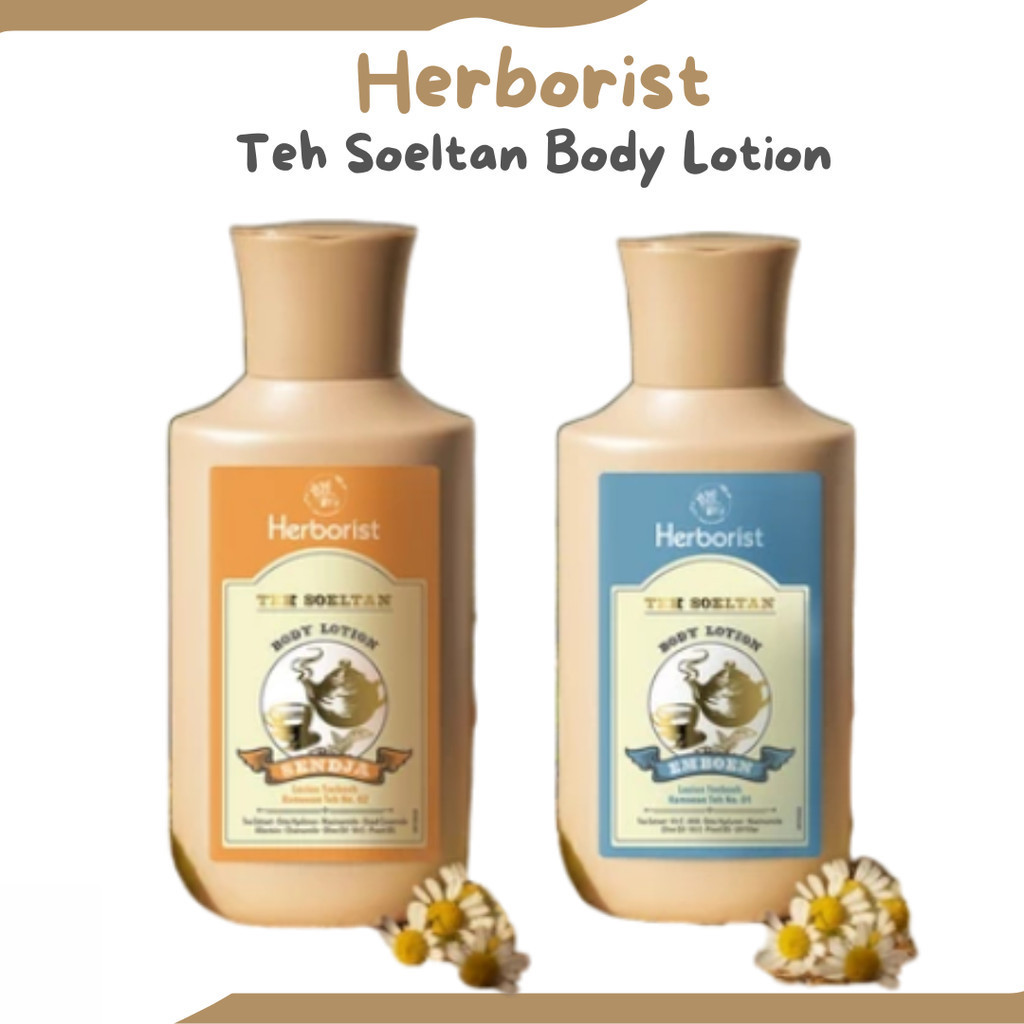 Herborist Teh Soeltan Body Lotion 100ml/Losion Tubuh