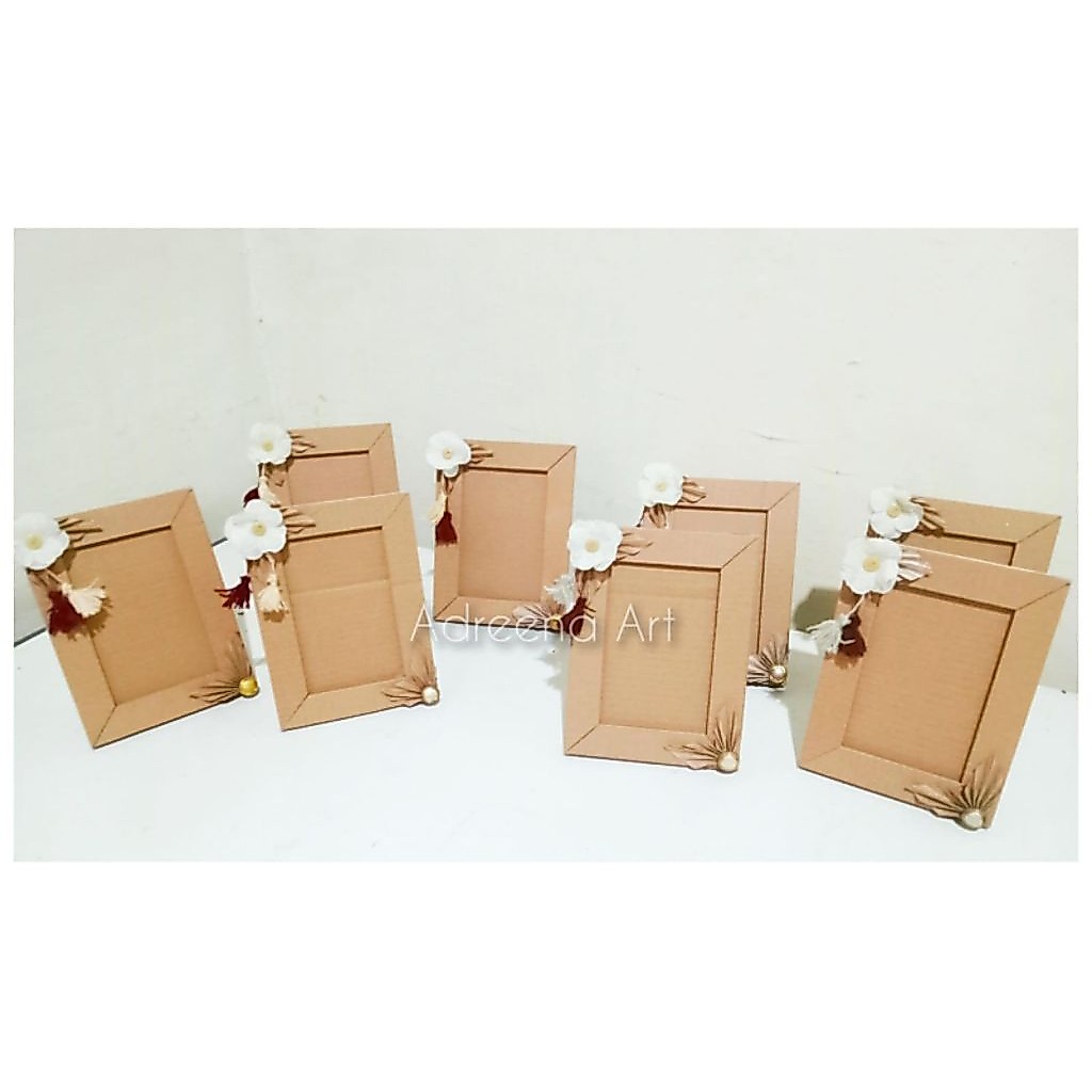 pigora daur ulang kardus / pigora unik / pigora astetik